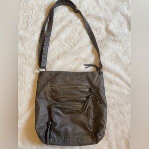 Stone Mountain Accessories Dark Gray Crossbody Bag